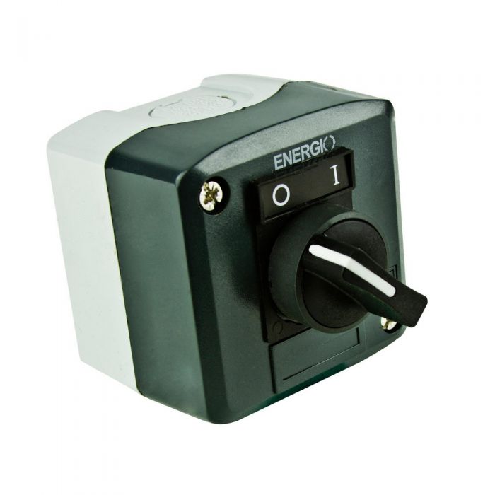 Пост кнопочный ENERGIO XAL-D134 с секторным переключателем 1-0 NO