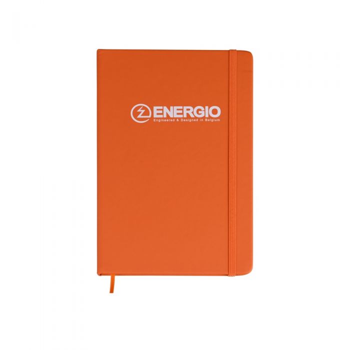 Блокнот ENERGIO А5 в линейку с закладкой (80 листов) оранжевый