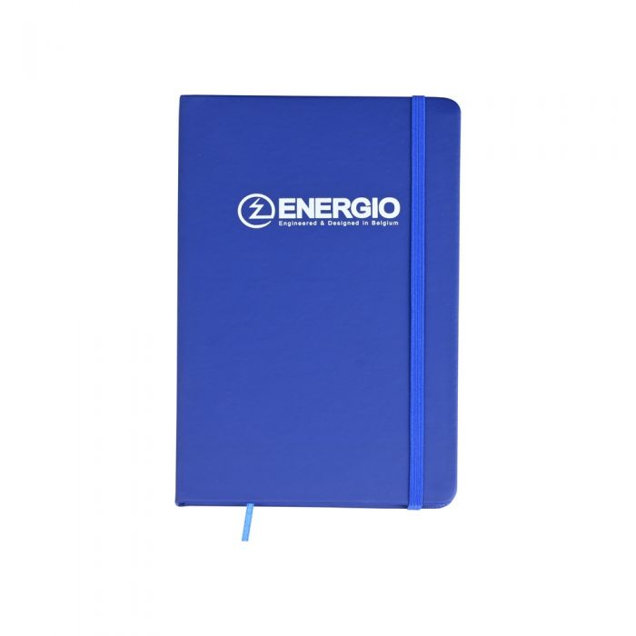 Блокнот ENERGIO А5 в линейку с закладкой (80 листов) синий