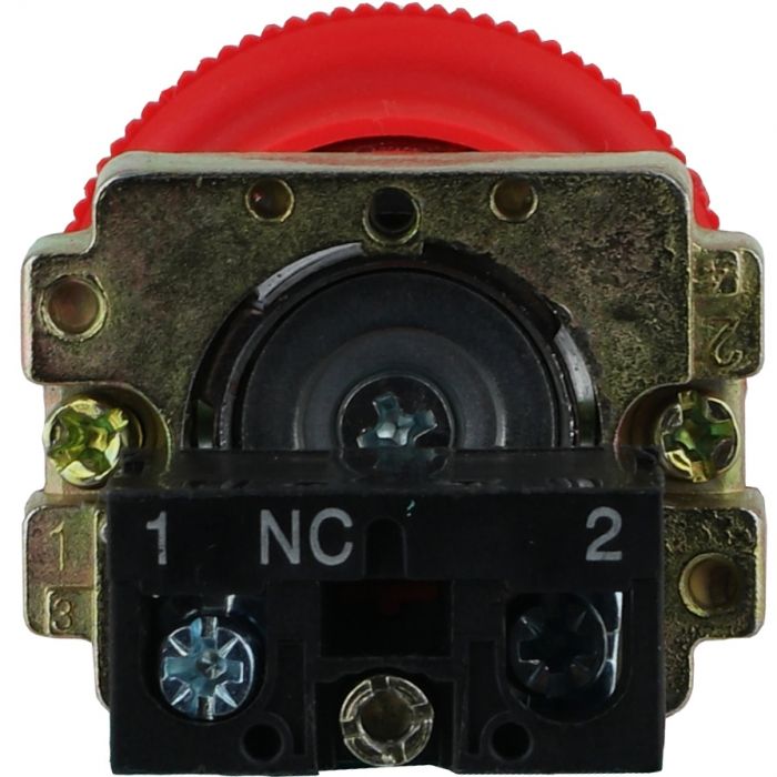 Кнопка ENERGIO XB2-BS542 грибок 40мм с фиксацией красная NC