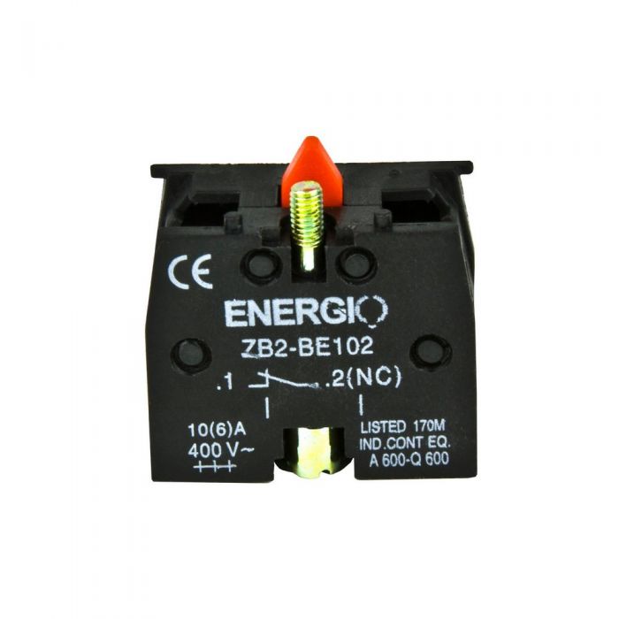 Блок-контакт ENERGIO ZB2-BE102 NC