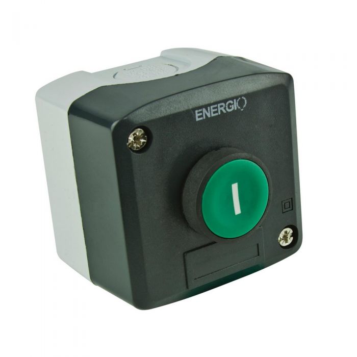 Пост кнопочный ENERGIO XAL-D102 ПУСК зеленый NO