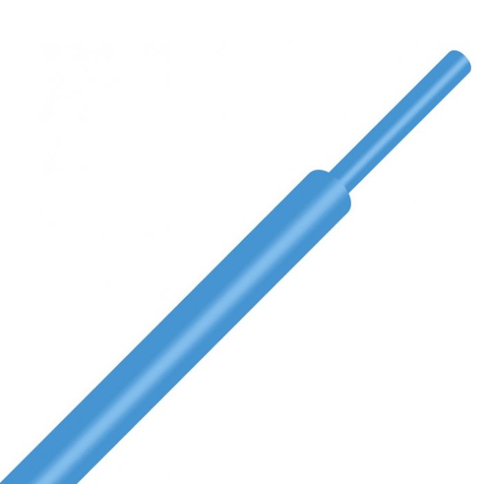 Термоусадочная трубка ENERGIO 5/2.5 1м синяя