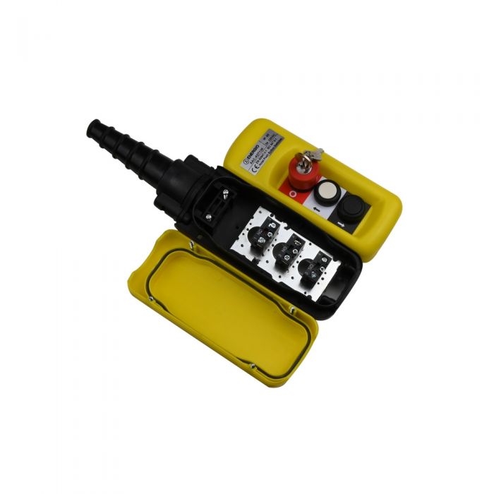 Пост тельферный ENERGIO XAC-A2713К 2 кнопки/СТОП с ключом IP65
