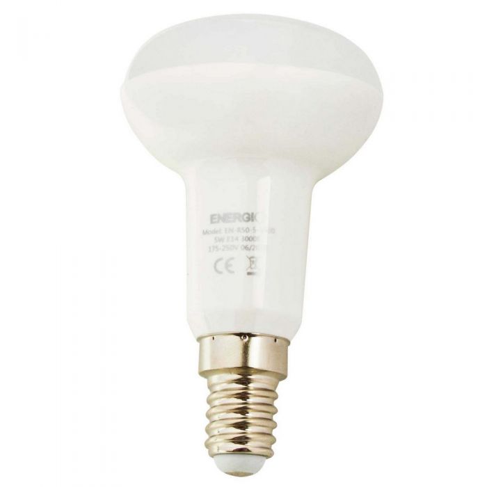 Лампа светодиодная ENERGIO R50 5Вт 3000K E14